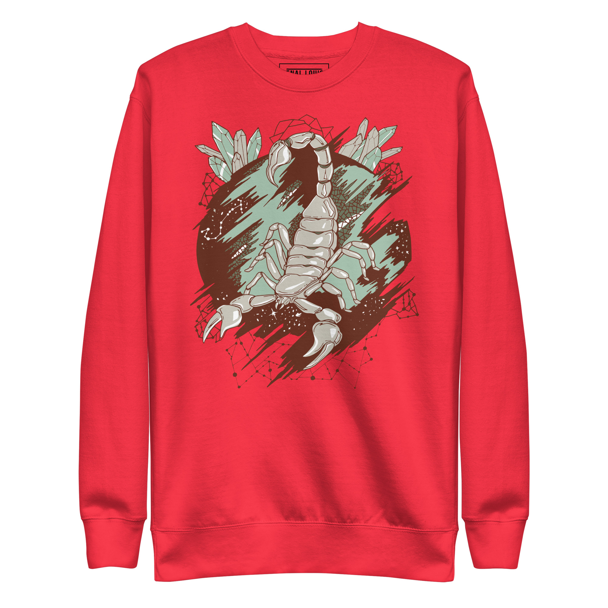Rust Sage Cosmic Scorpion - Scorpion Sweatshirt - Image 6