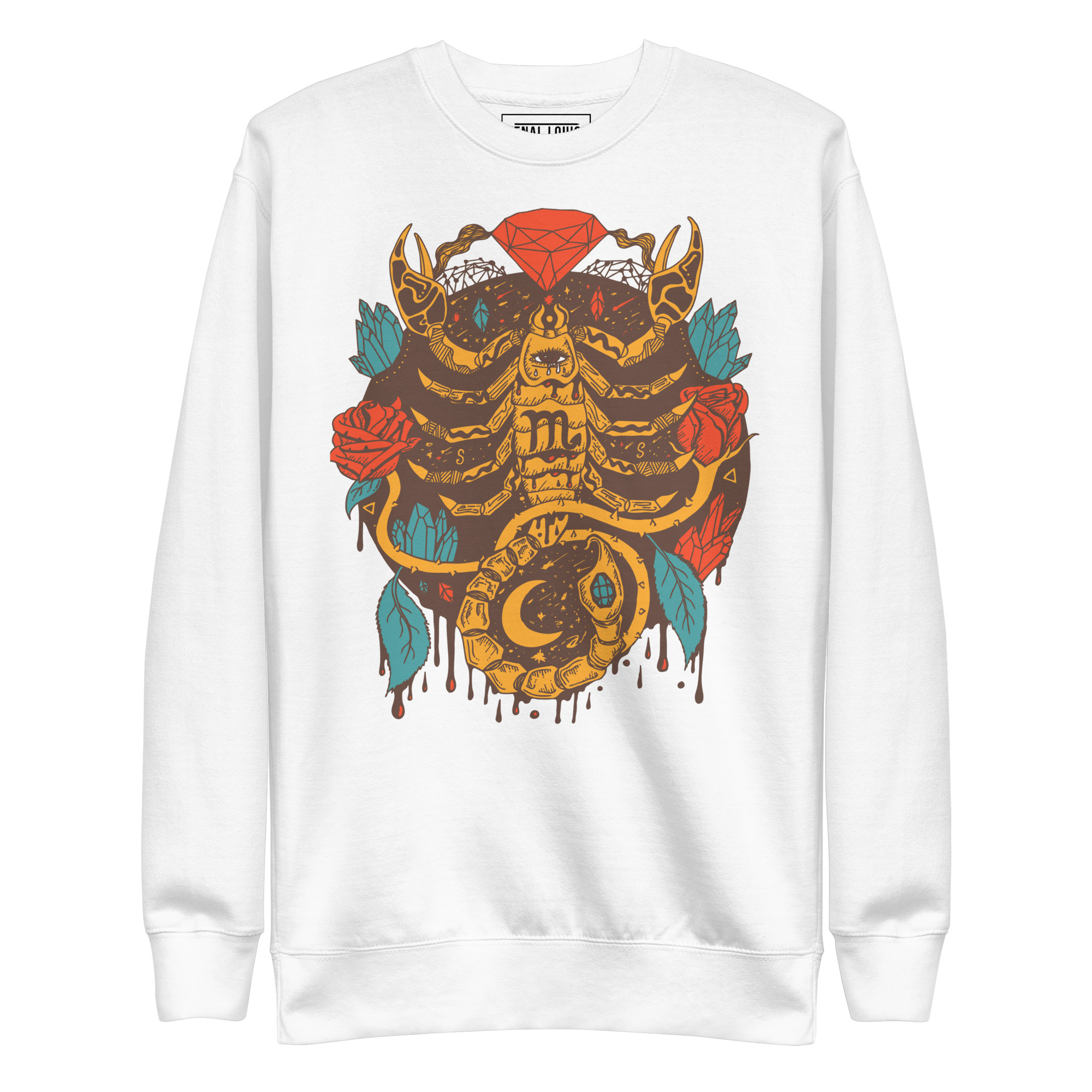 Cafe Mystic Scorpio Zodiac - Scorpio Sweatshirt - Image 8