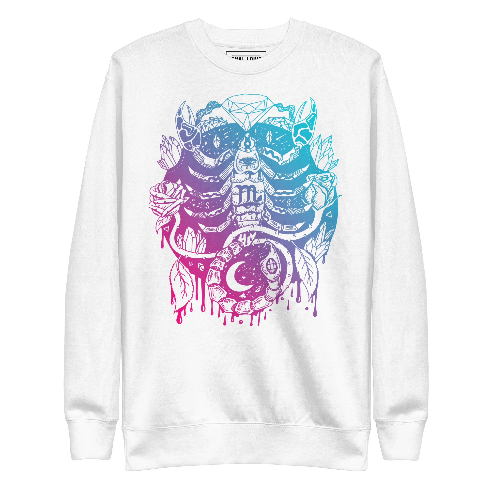 Dual tone Mystic Scorpio Zodiac - Scorpio Sweatshirt - Image 8