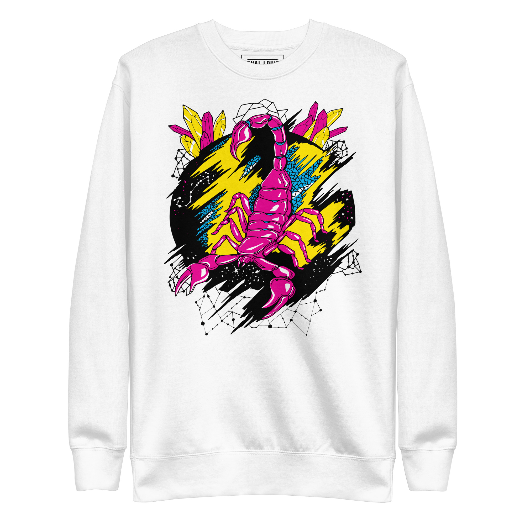 CMYK Cosmic Scorpion - Scorpion Sweatshirt - Image 8