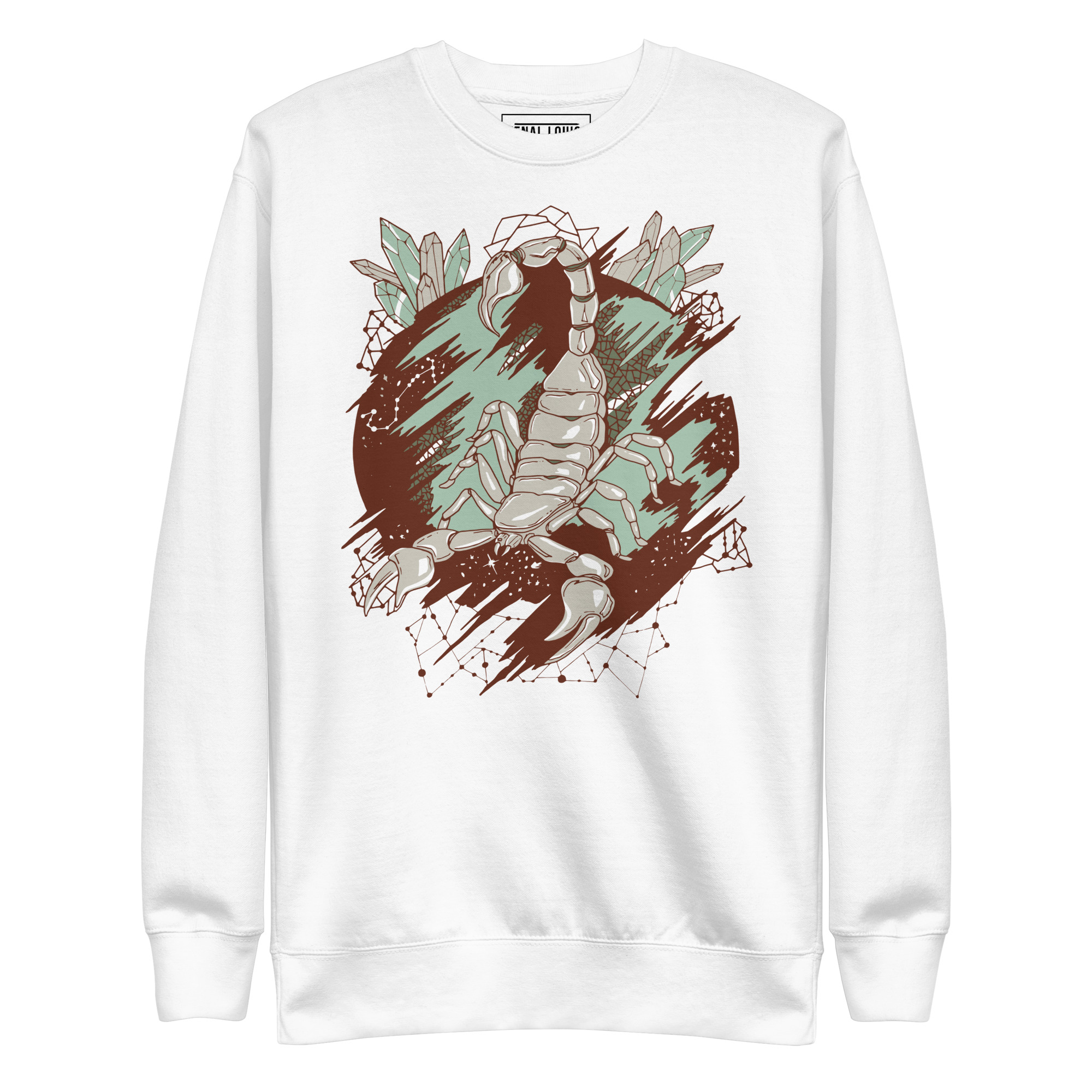 Rust Sage Cosmic Scorpion - Scorpion Sweatshirt - Image 8