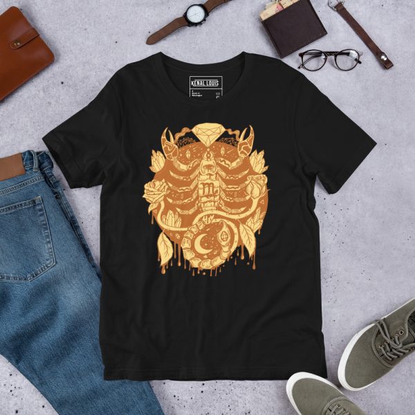 Terracotta Mystic Scorpio Zodiac - Scorpio T-shirt