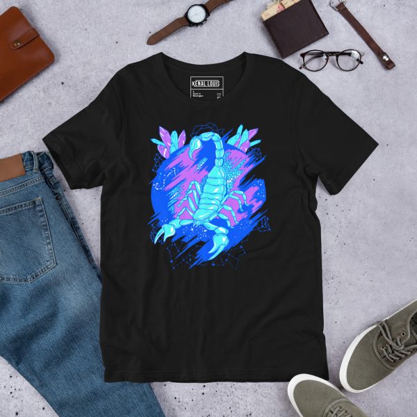 Blue Cosmic Scorpion - Scorpion T-shirt