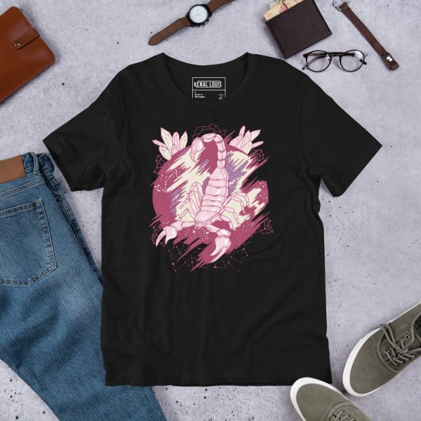 Lavender Cosmic Scorpion - Scorpion T-shirt