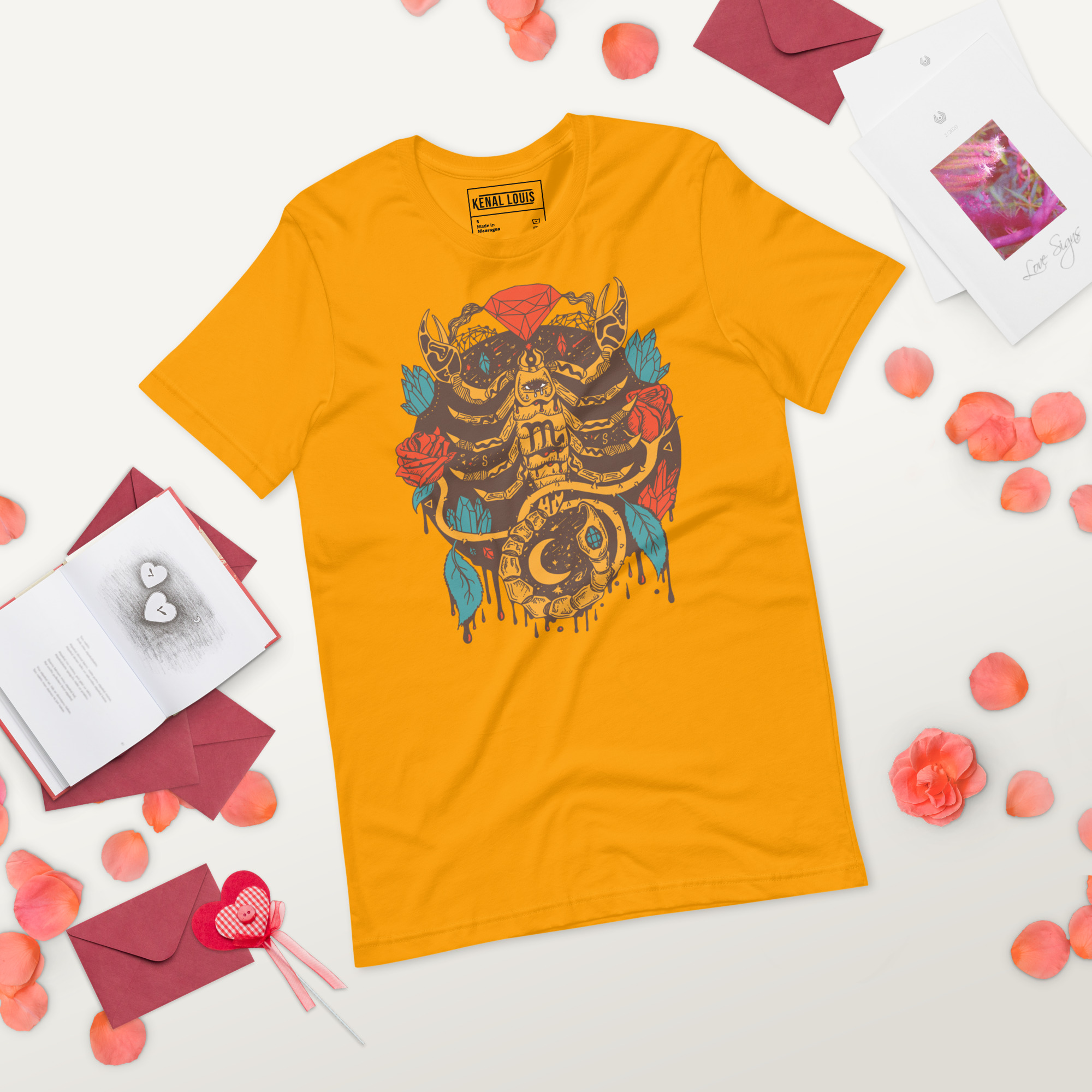 Cafe Mystic Scorpio Zodiac - Scorpio T-shirt - Image 3