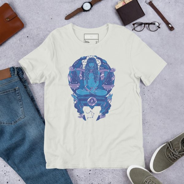 Mountain Blue Libra Beauty - Libra T-shirt