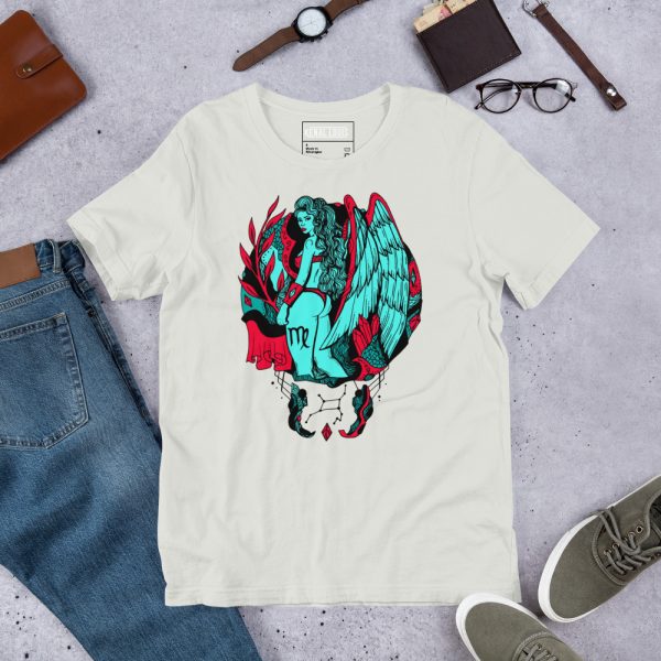 Turquoise Red Virgo Beauty - Virgo T-shirt