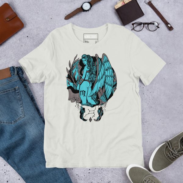 Blue and Grey Virgo Beauty - Virgo T-shirt