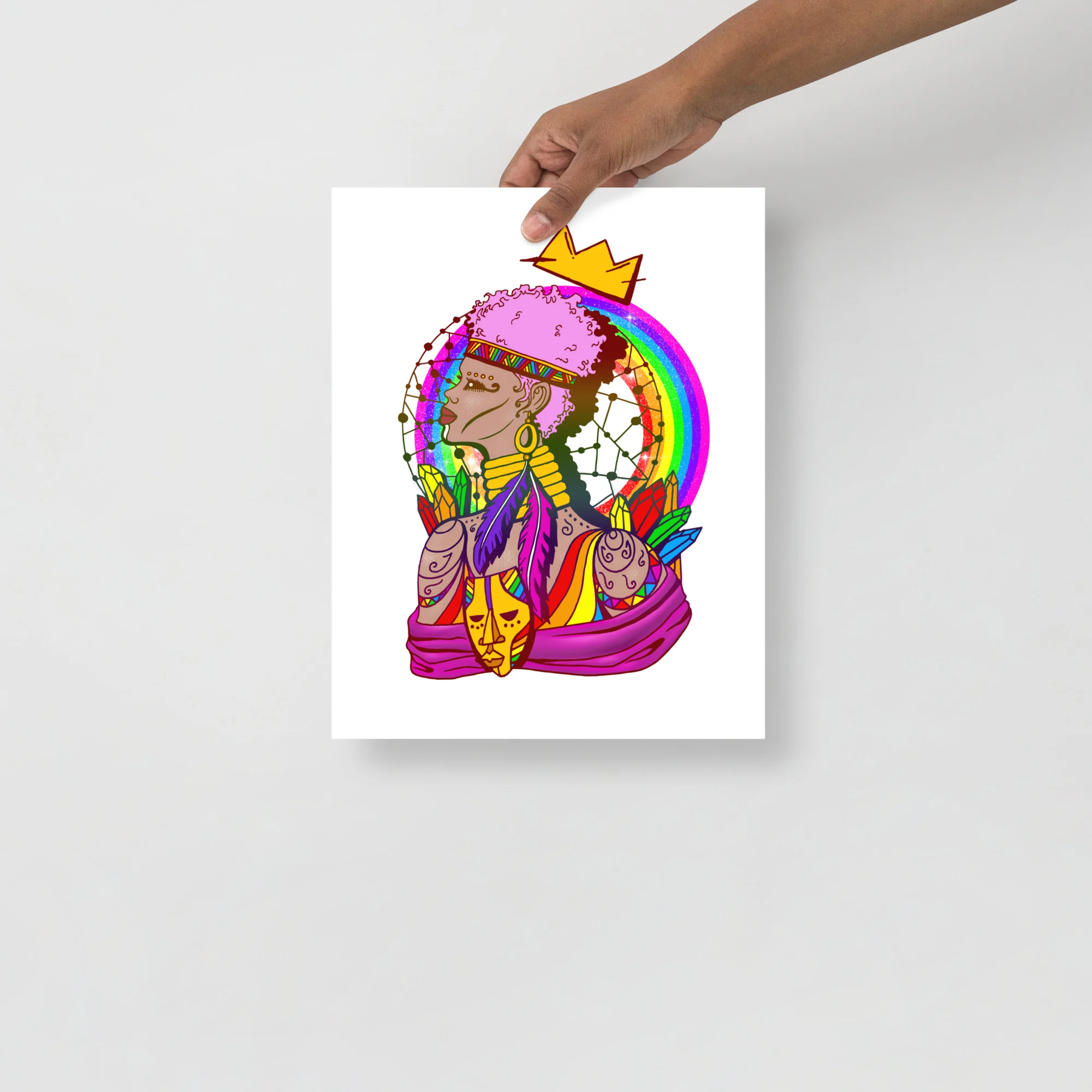 Pride Warrior | Pride Art - Pride Artwork Print - Image 2