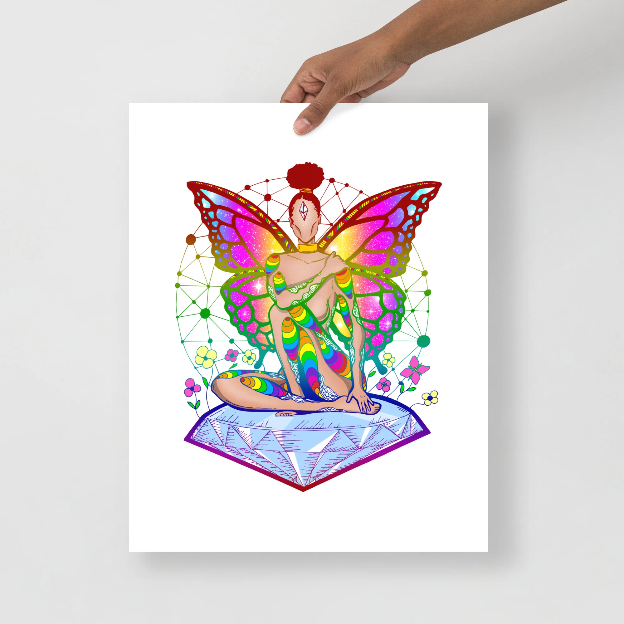 Pride Fairy - Pride Artwork Print | Pride Art