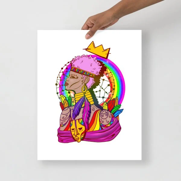 Pride Warrior | Pride Art - Pride Artwork Print