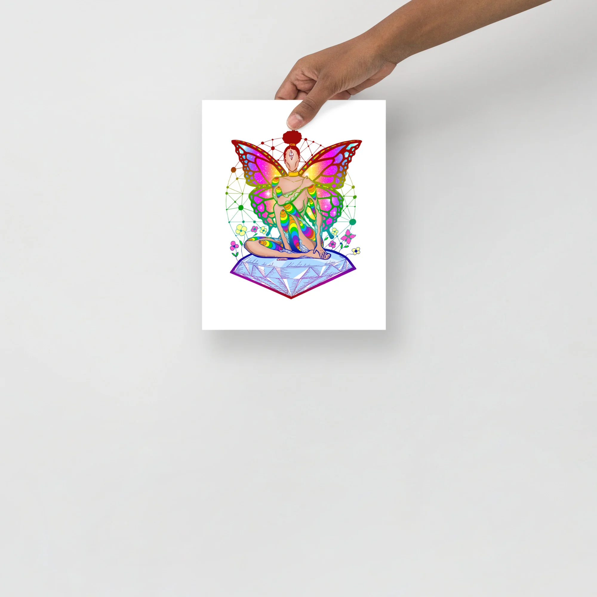 Pride Fairy - Pride Artwork Print | Pride Art - Image 3