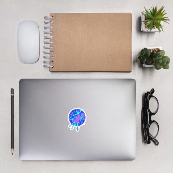 Blue The Oceanic Dancer | Ballerina Drawing Stickers