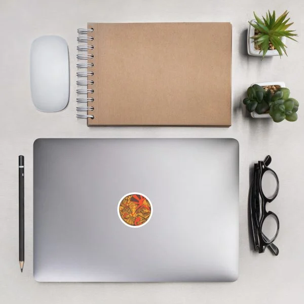 Dreaming of Japan - Japanese Circle Stickers
