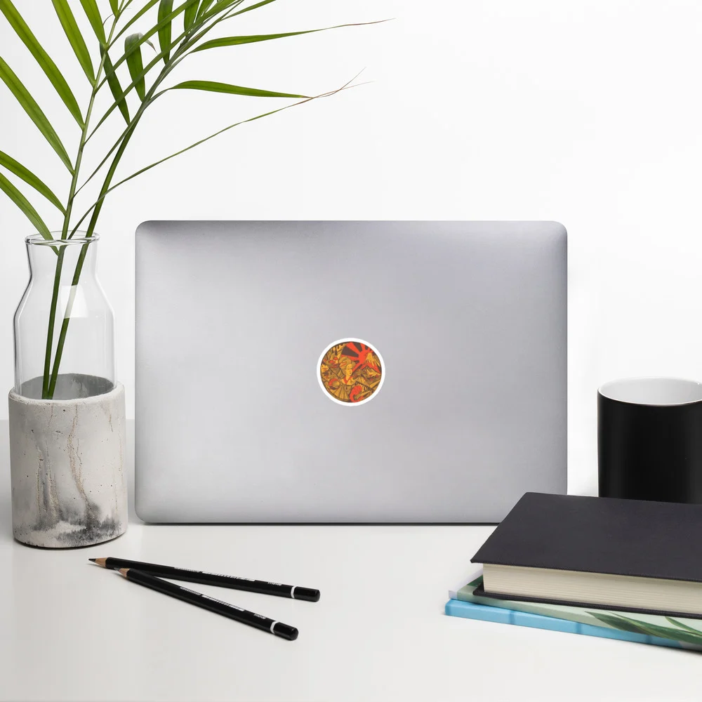 Dreaming of Japan - Japanese Circle Stickers - Image 2
