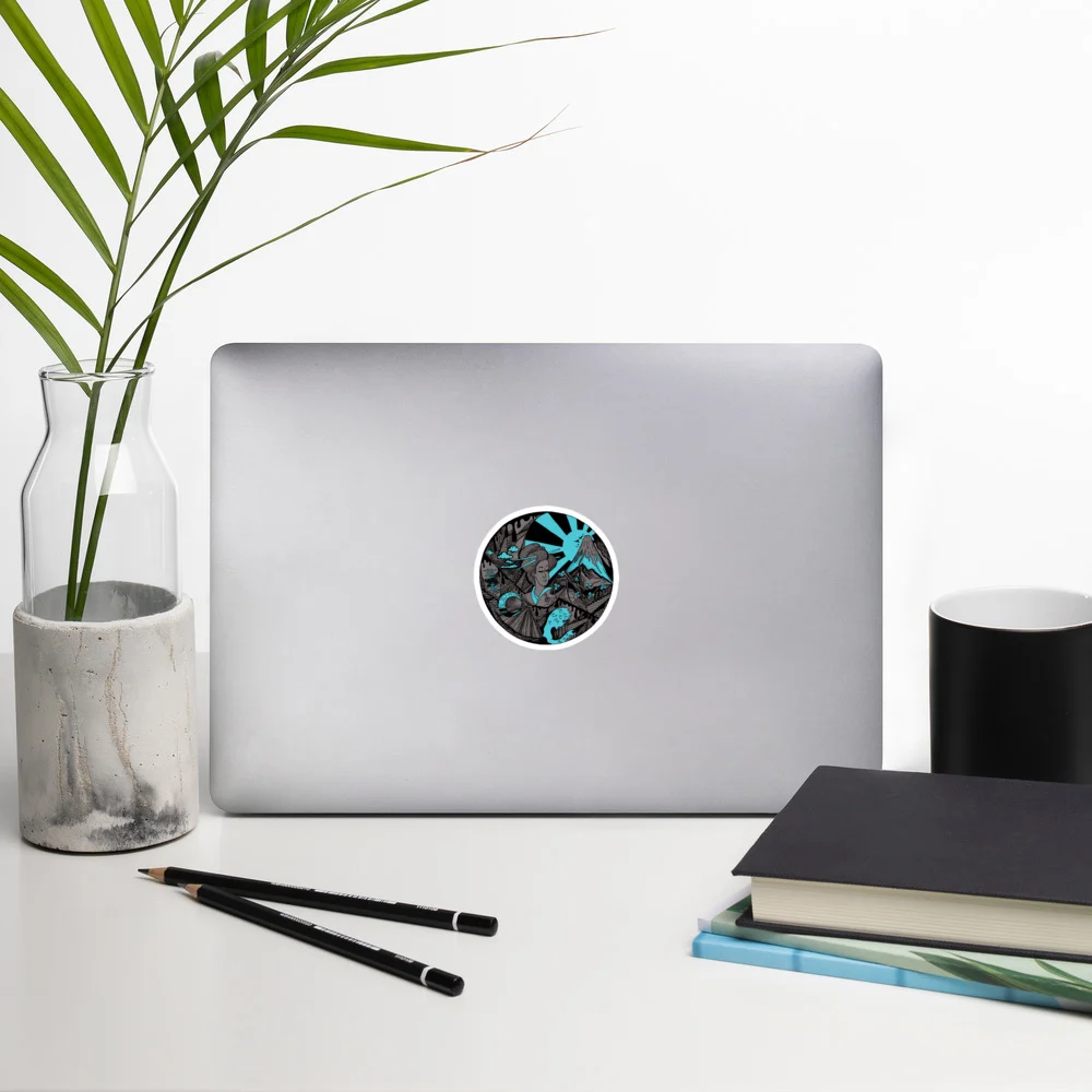 Dreaming of Japan - Japanese Circle Stickers - Image 5