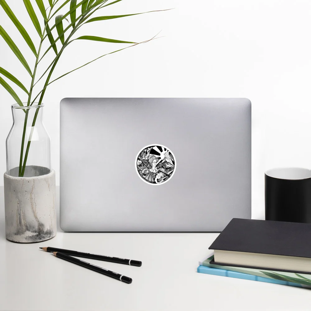 Dreaming of Japan - Japanese Circle Stickers - Image 5