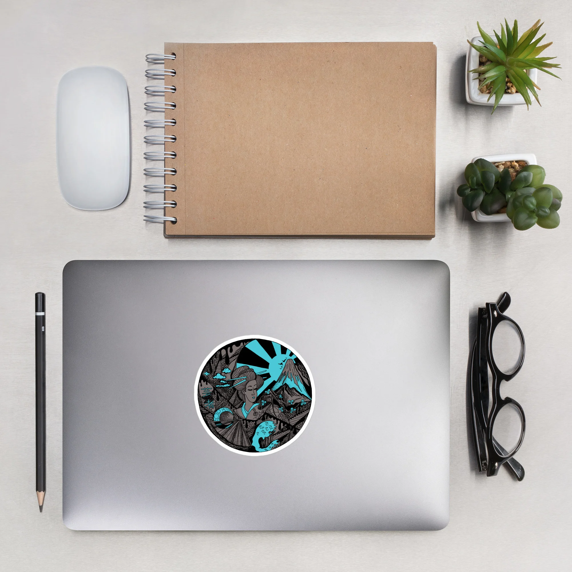 Dreaming of Japan - Japanese Circle Stickers - Image 7