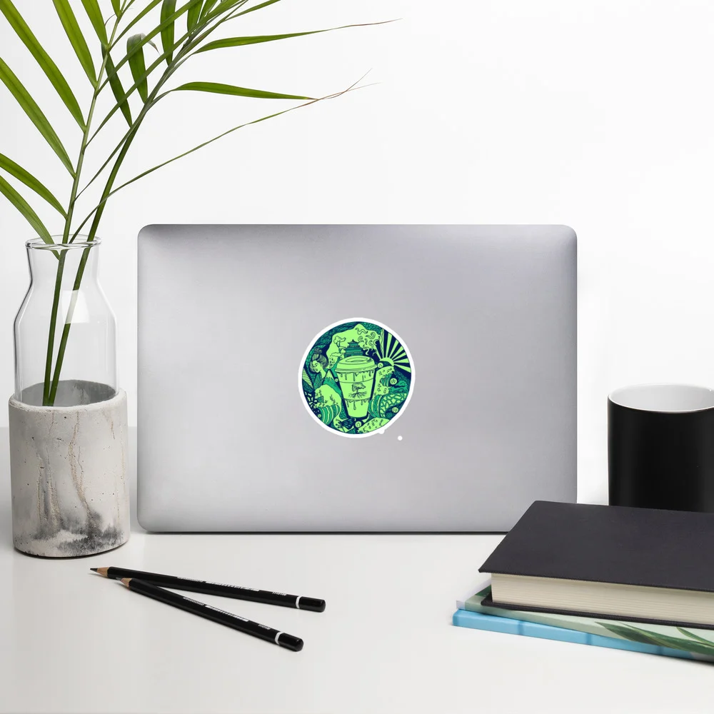 Green Coffee in Japan - Coffee Stickers - Image 8