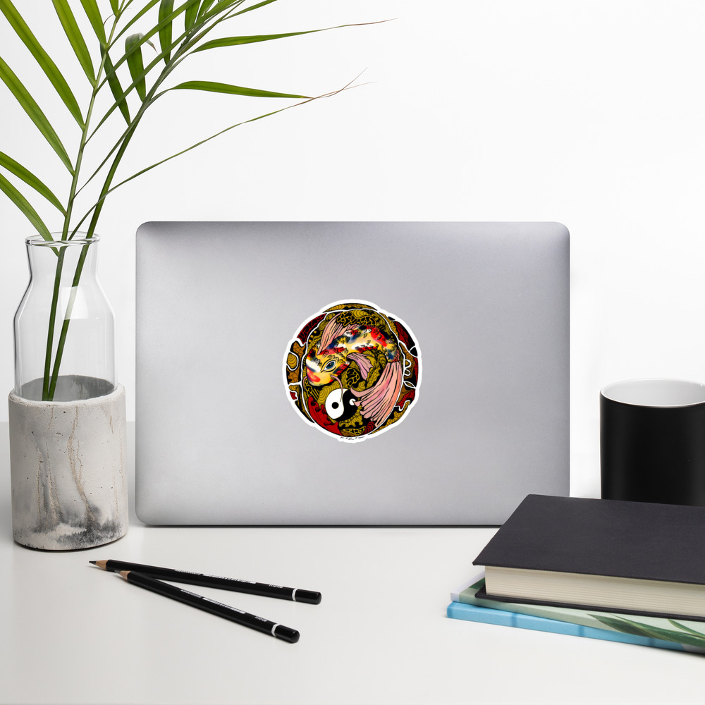Legacy Koi of Balance - Koi Fish Stickers - Image 8