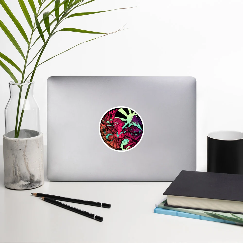 Dreaming of Japan - Japanese Circle Stickers - Image 8