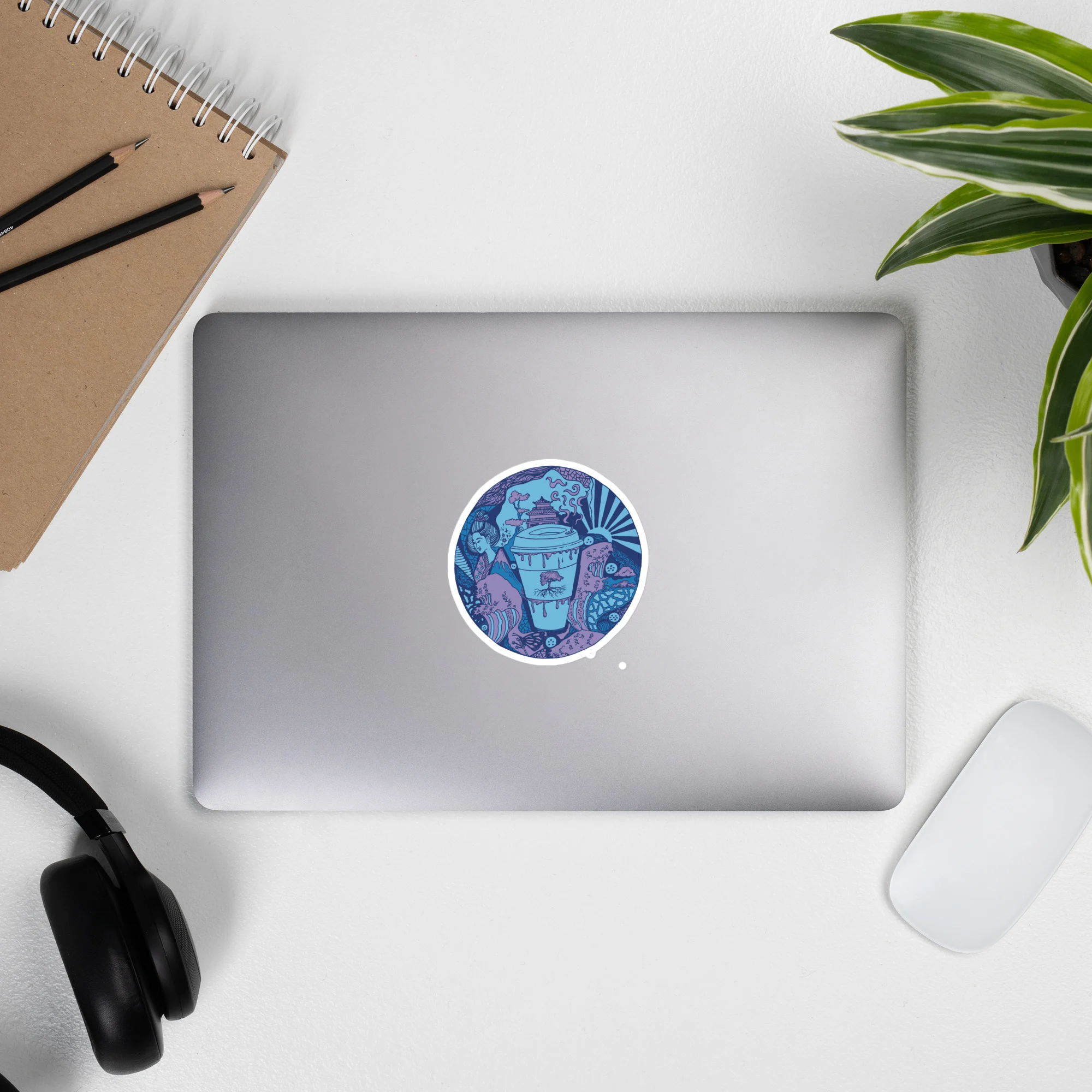 Mountain Blue Coffee in Japan - Coffee Stickers - Image 9