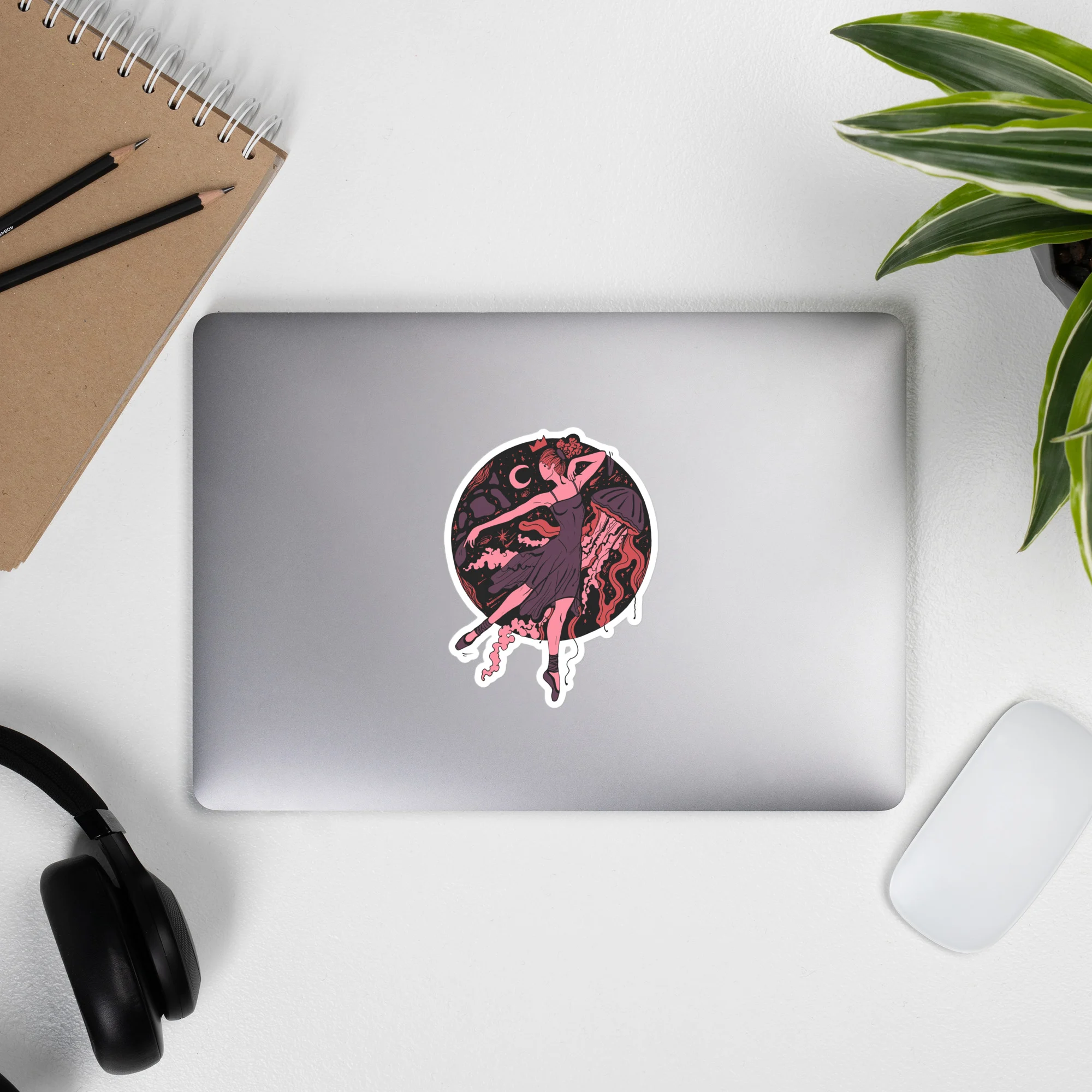 Amber and Rose The Oceanic Dancer | Ballerina Drawing Stickers - Image 9
