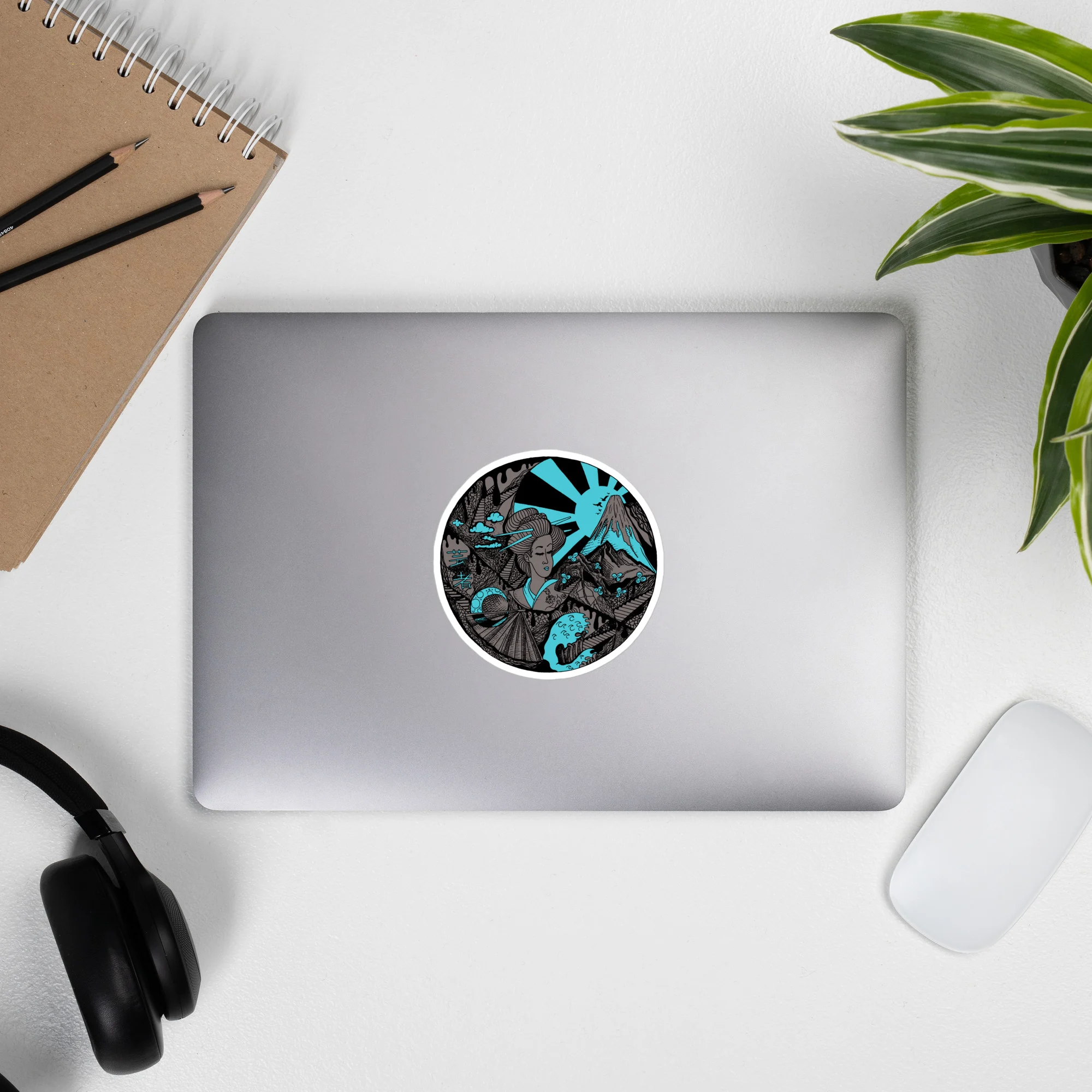 Dreaming of Japan - Japanese Circle Stickers - Image 9