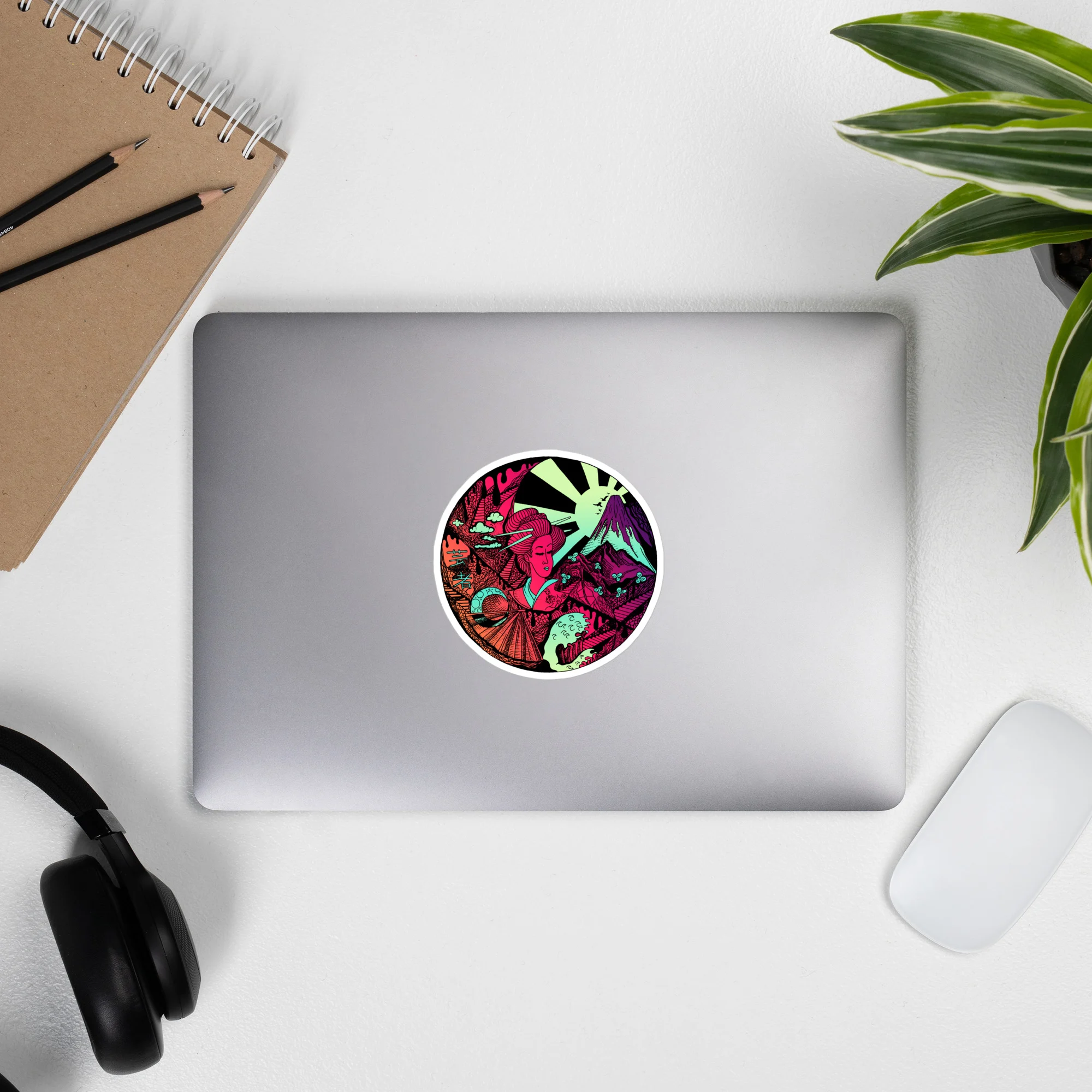Dreaming of Japan - Japanese Circle Stickers - Image 9