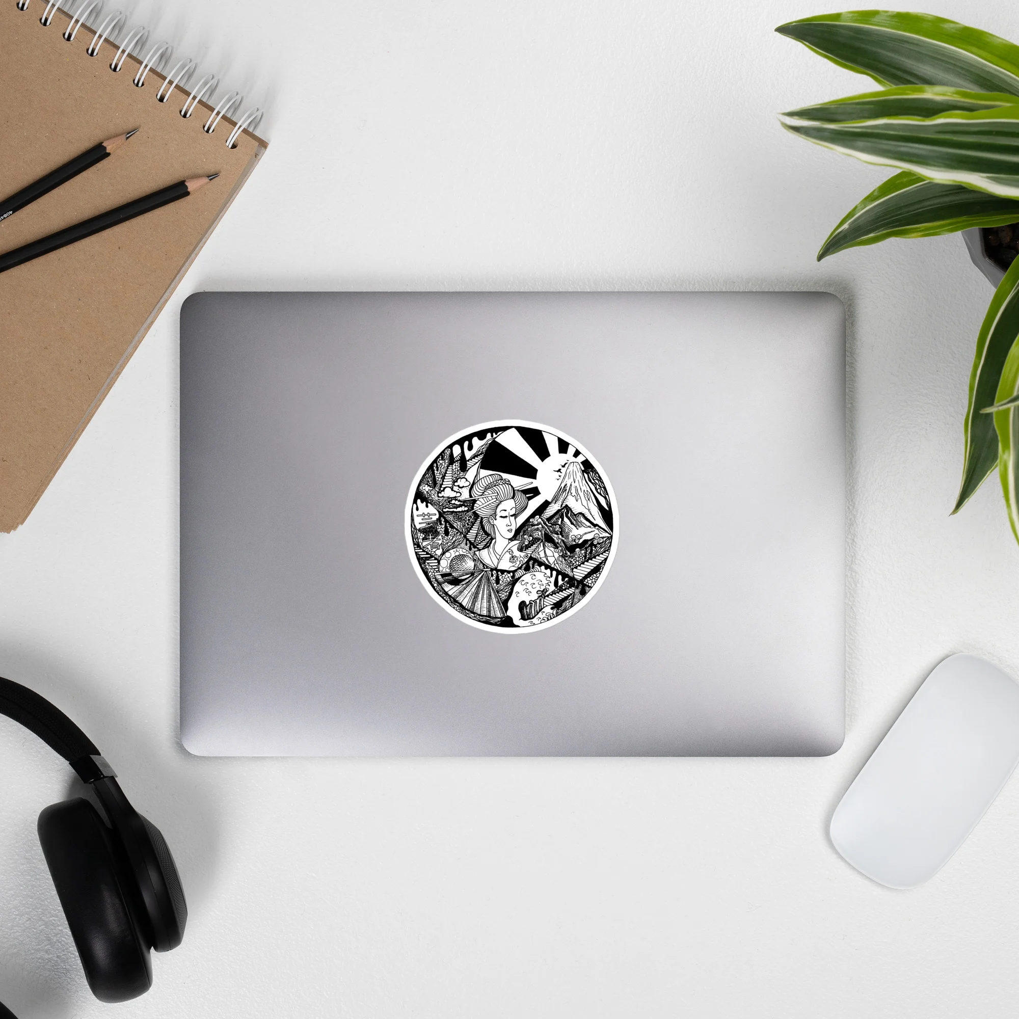 Dreaming of Japan - Japanese Circle Stickers - Image 9