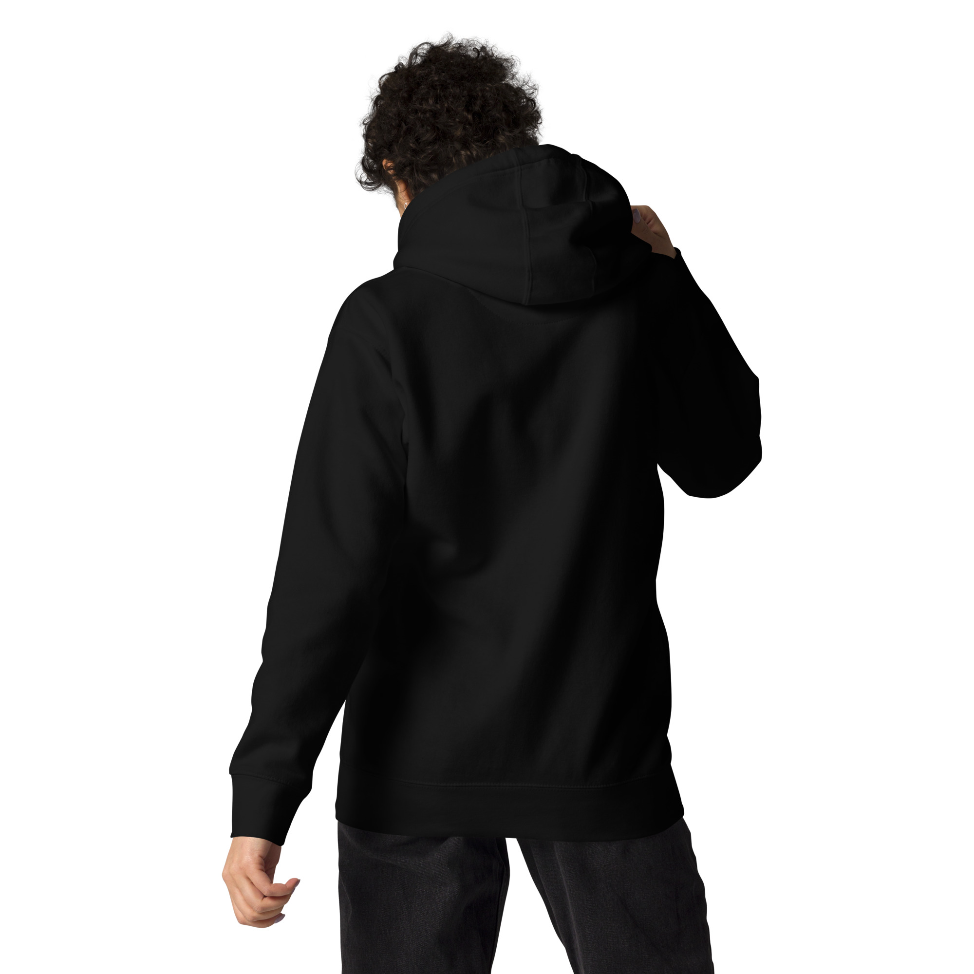 Blue The Oceanic Dancer | Ballerina Drawing Hoodie - Image 3