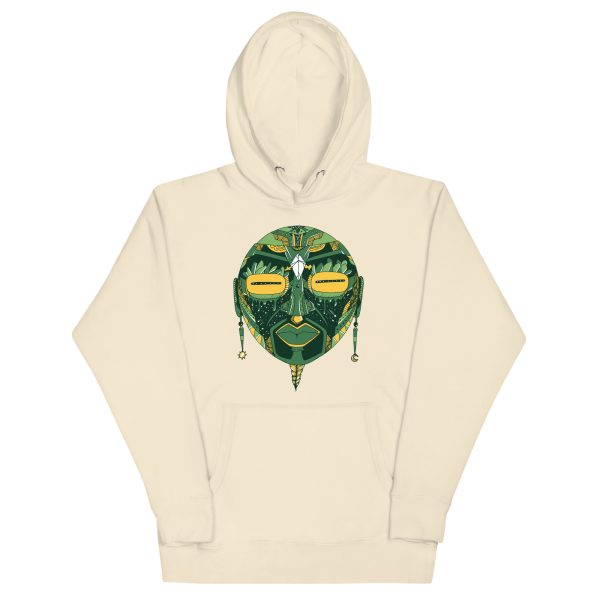 Forrest Green African Mask No. 2 - African Hoodie