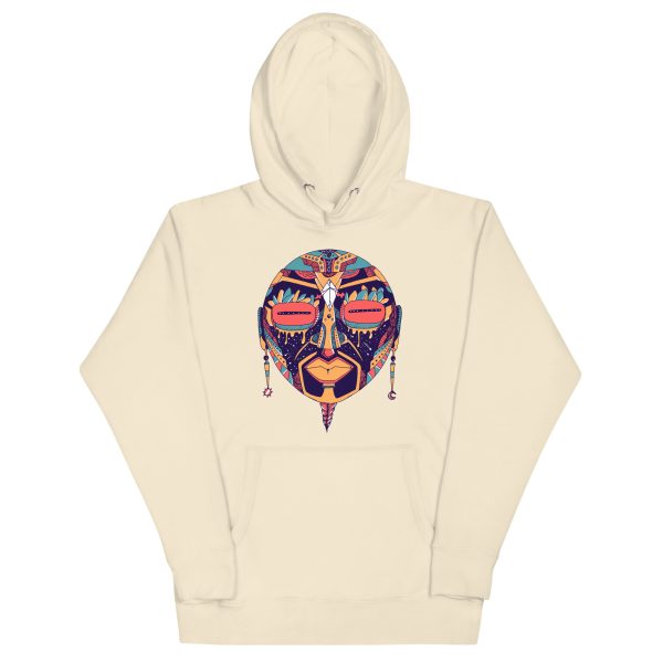 Retro Triadic African Mask No. 2 - African Hoodie