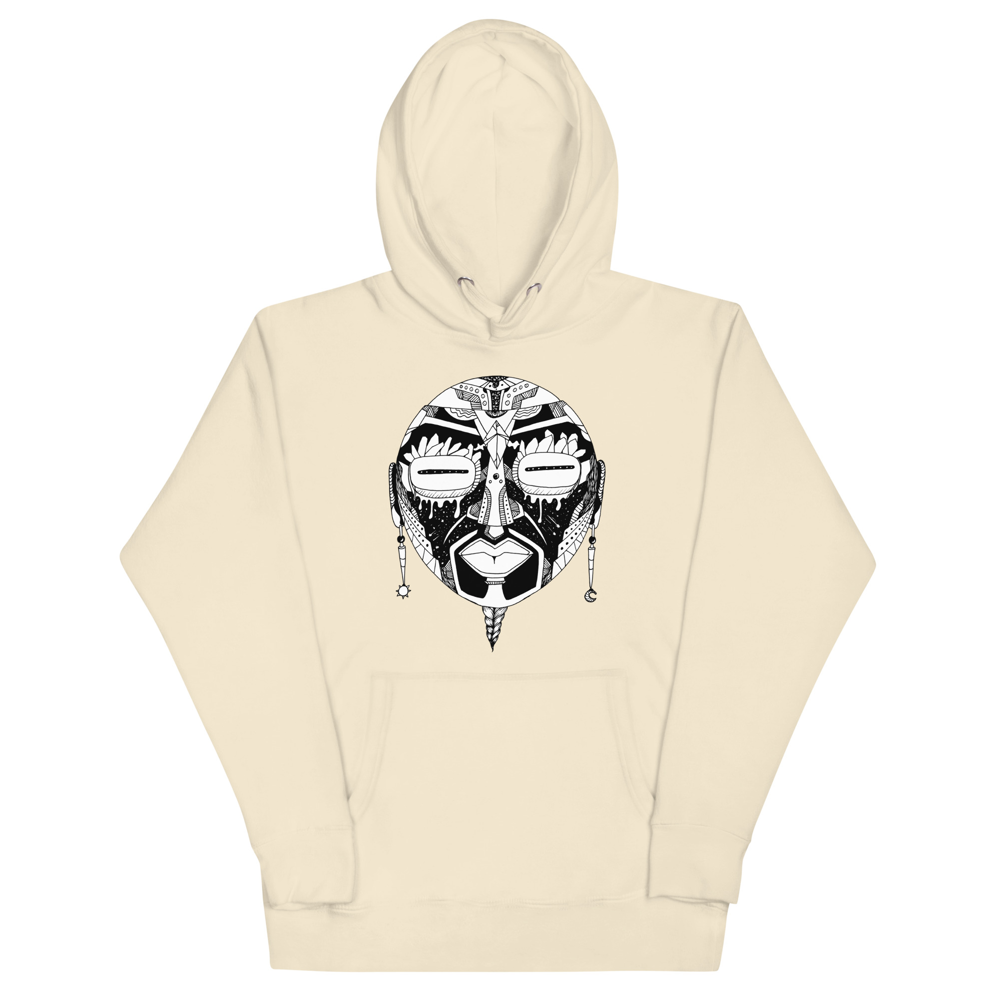 African Mask No. 2 - African Hoodie