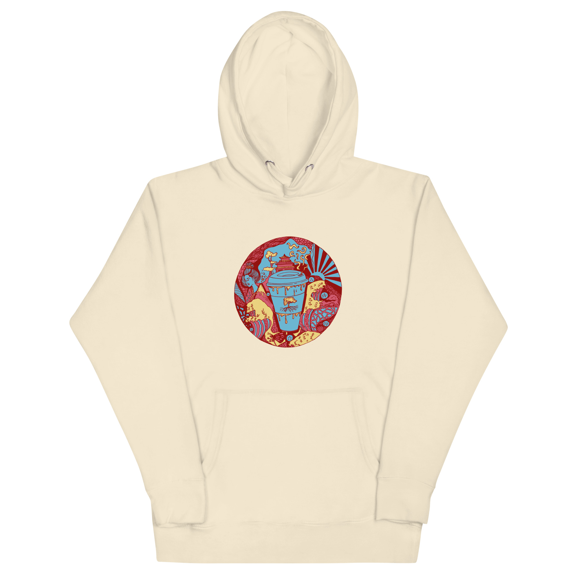 Pastel Blue Coffee in Japan - Coffee Hoodie