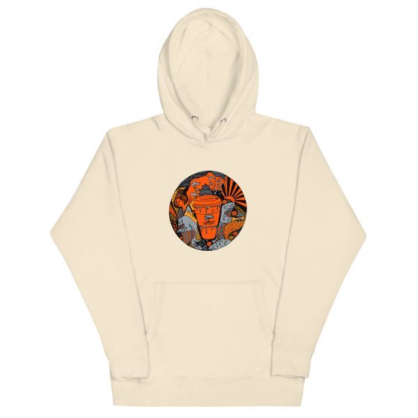 Orange and Grey Coffee in Japan - Coffee Hoodie