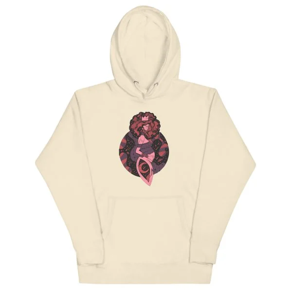 Amber and Rose Birth of Sahelle | Art gift for Mom Hoodie