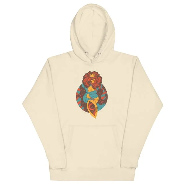Cafe Birth of Sahelle | Art gift for Mom Hoodie