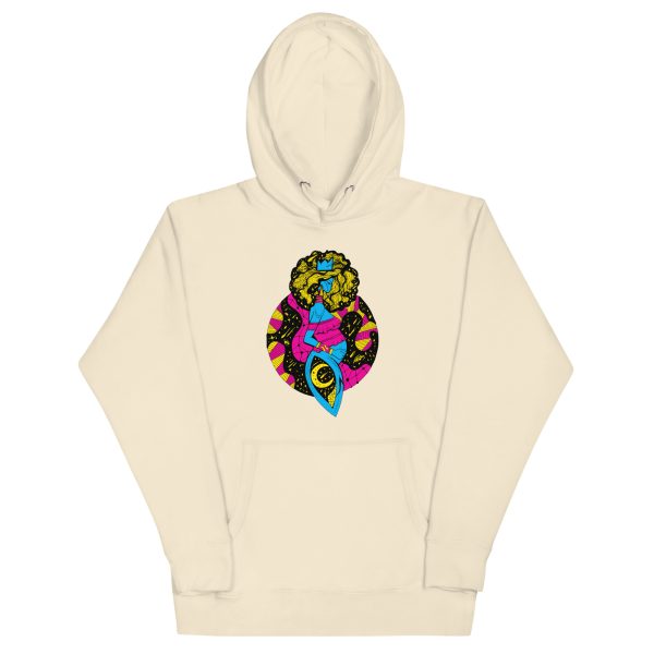 CMYK Birth of Sahelle | Art gift for Mom Hoodie