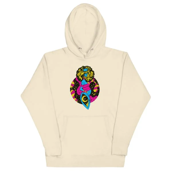 CMYK Birth of Sahelle | Art gift for Mom Hoodie