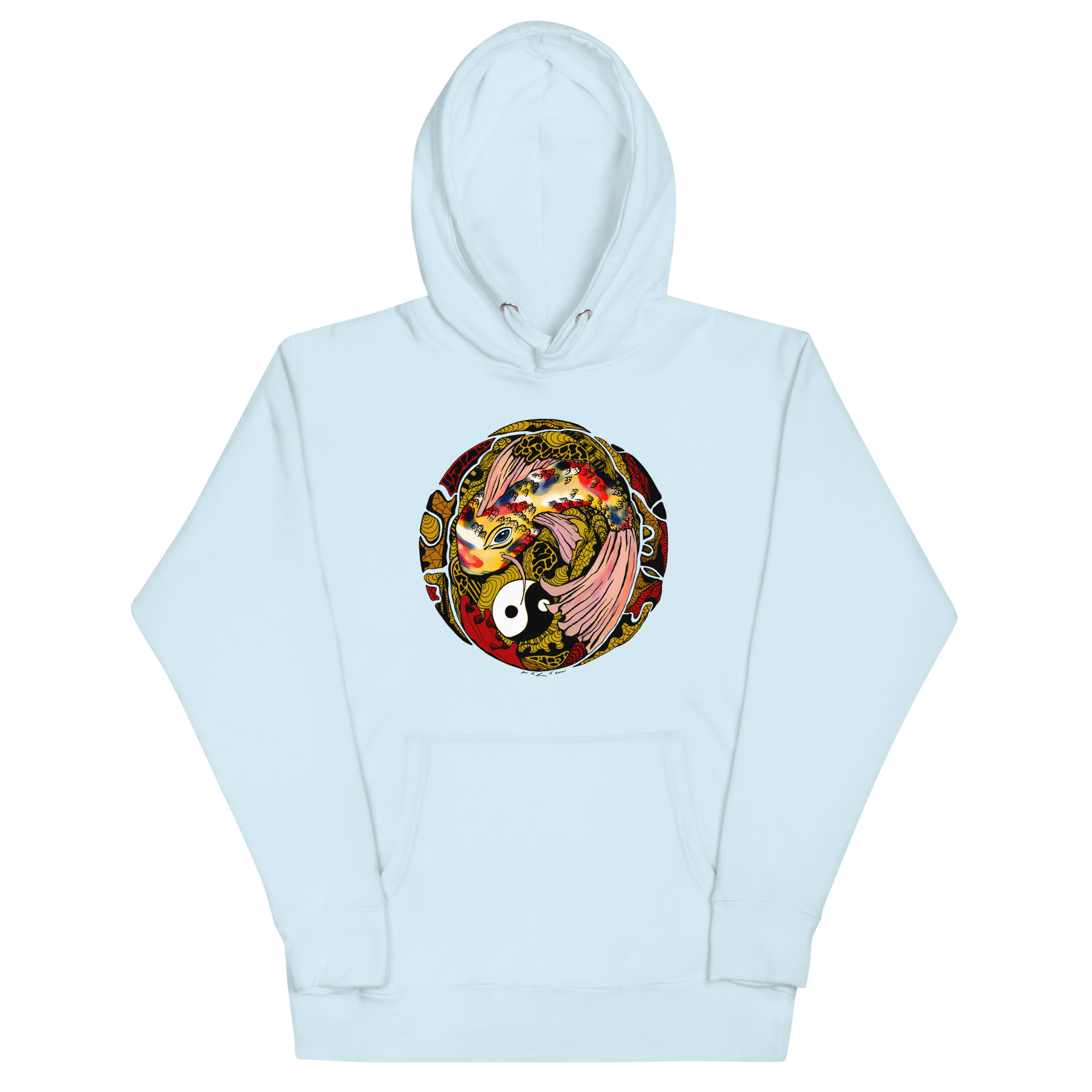 Legacy Koi of Balance - Koi Fish Hoodie - Image 6