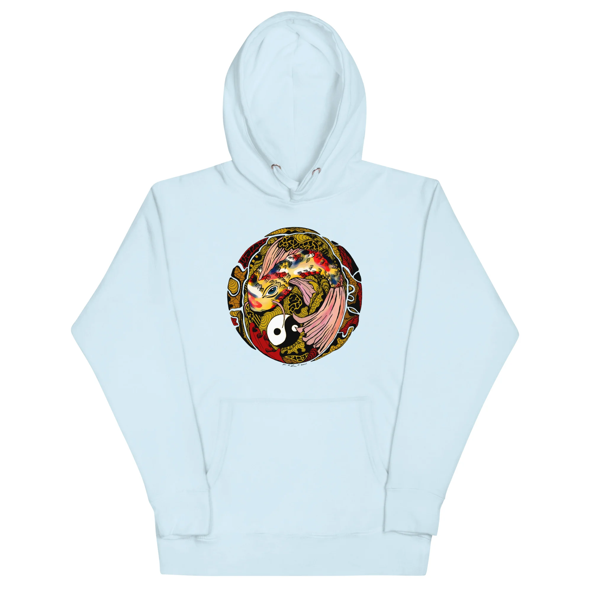 Legacy Koi of Balance - Koi Fish Hoodie - Image 6