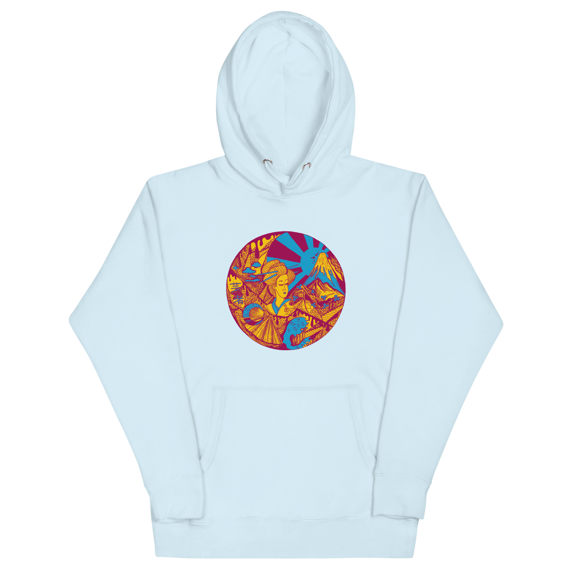 Triadic Dreaming of Japan - Japanese Circle Hoodie - Image 6