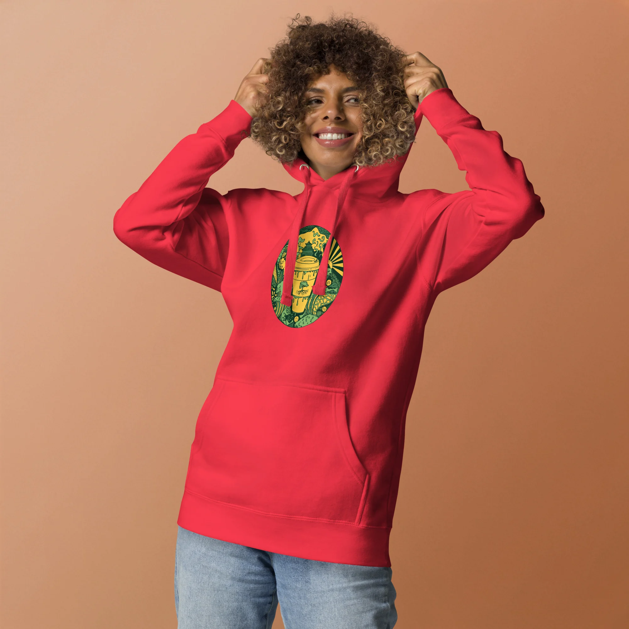 Forrest Green Coffee in Japan - Coffee Hoodie - Image 2