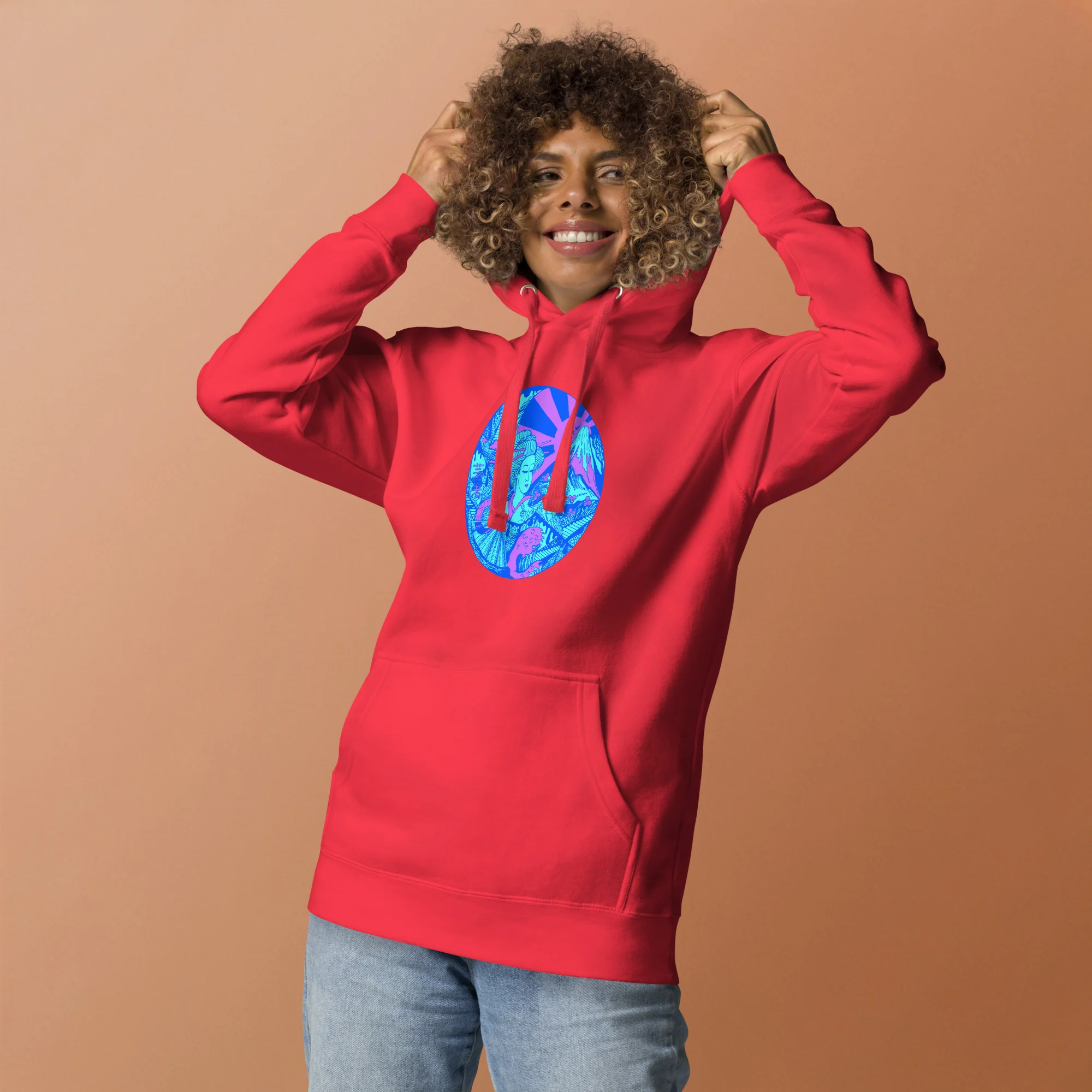 Dreaming of Japan - Japanese Circle Hoodie - Image 2