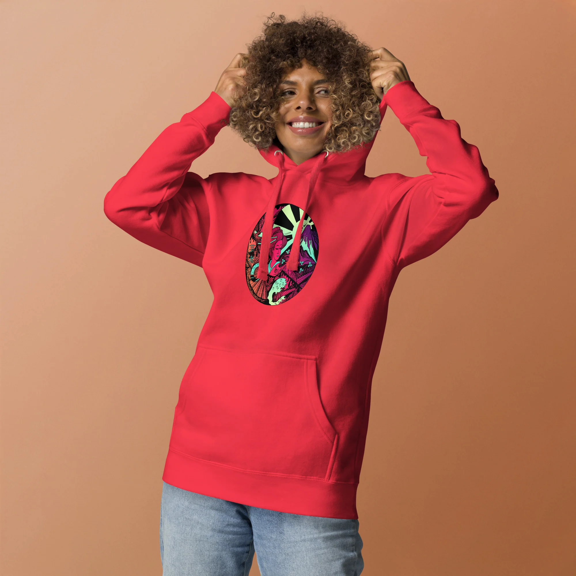 Dreaming of Japan - Japanese Circle Hoodie - Image 2