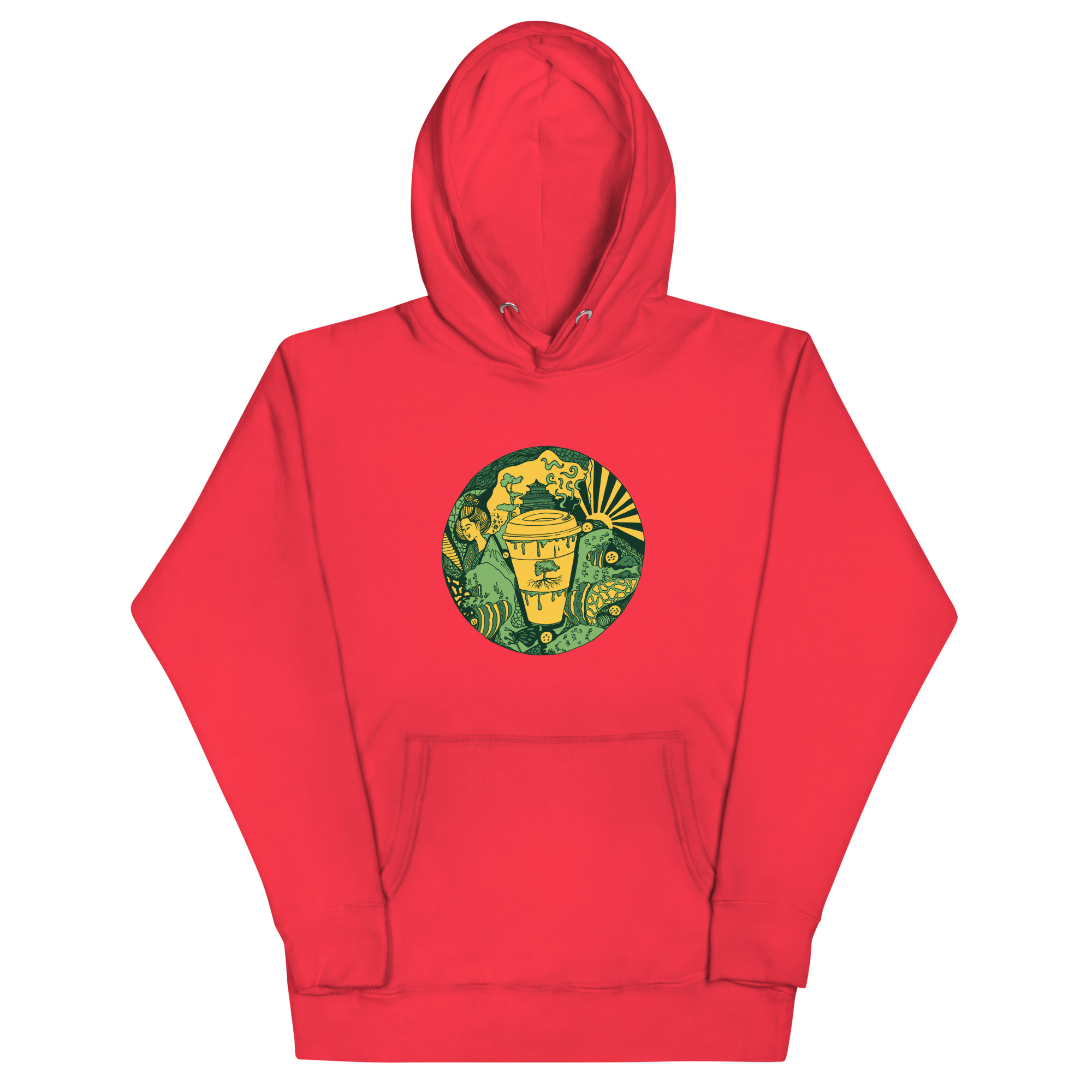 Forrest Green Coffee in Japan - Coffee Hoodie - Image 5