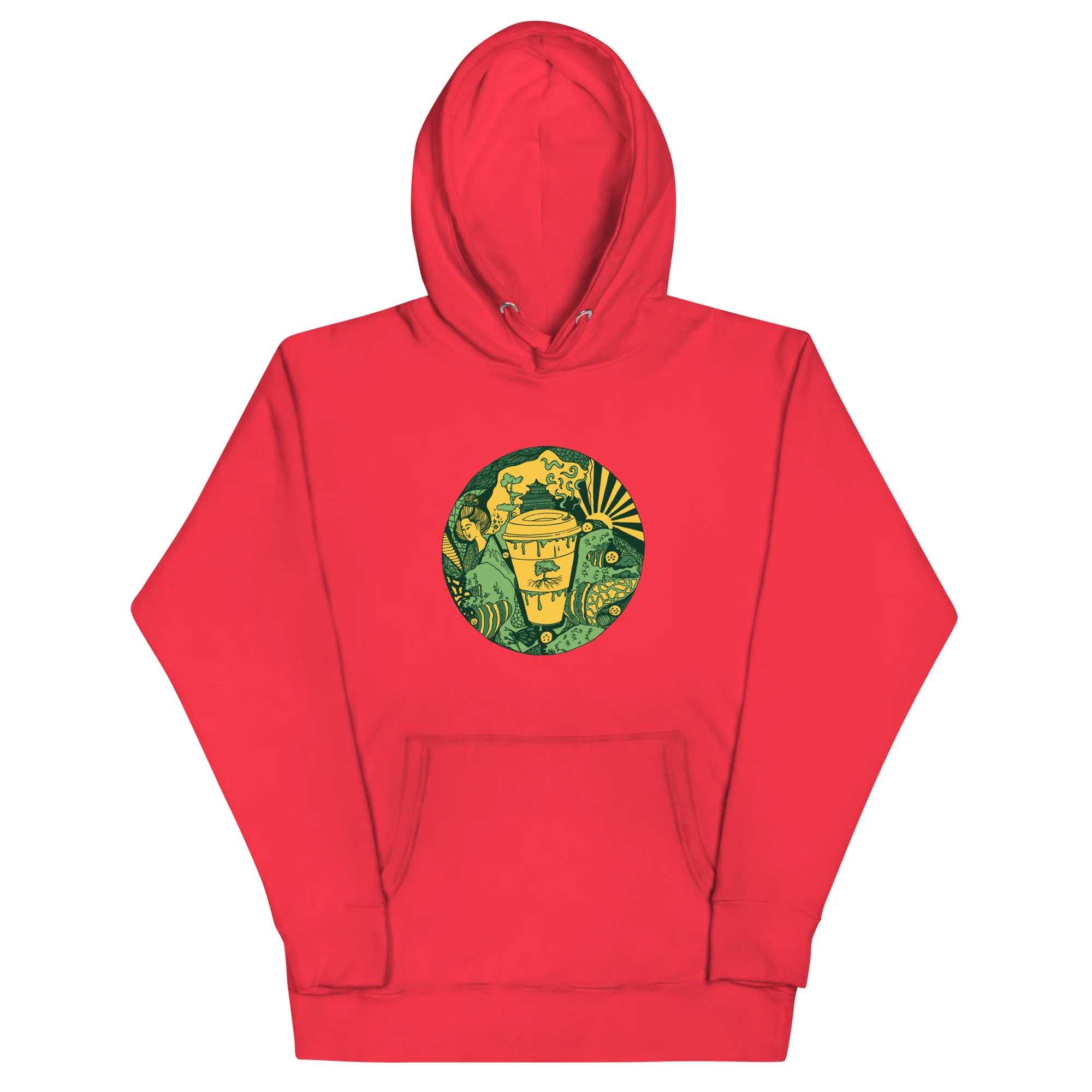 Forrest Green Coffee in Japan - Coffee Hoodie - Image 5