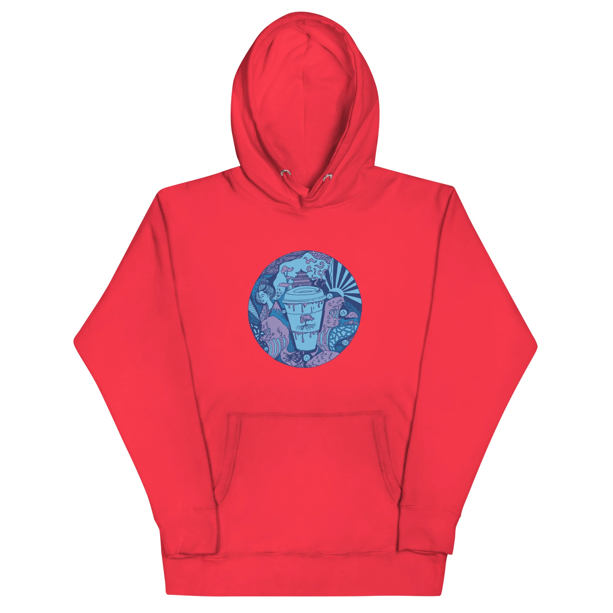 Mountain Blue Coffee in Japan - Coffee Hoodie - Image 5