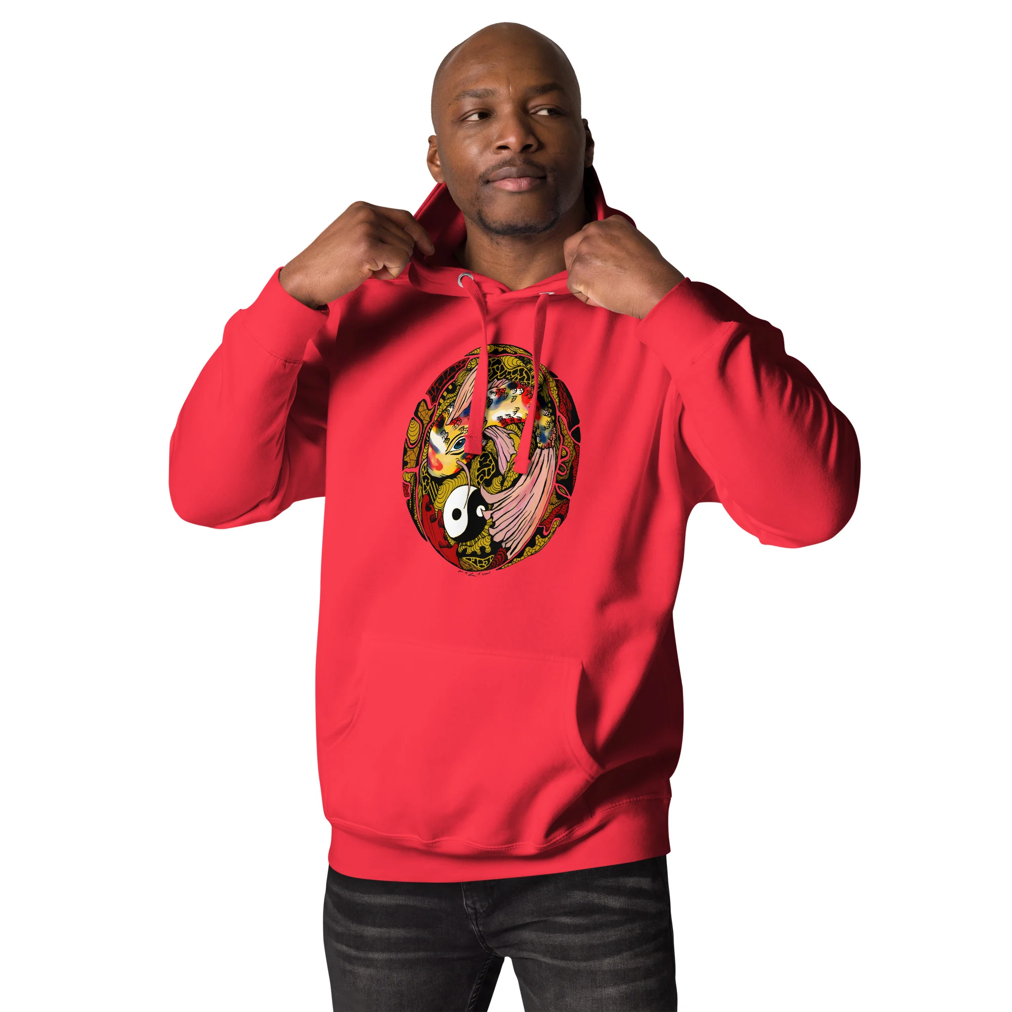 Legacy Koi of Balance - Koi Fish Hoodie - Image 3